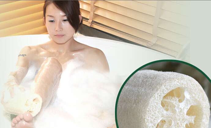 2016 pure natural loofah body bath scrubbers sponges   BD-SH049